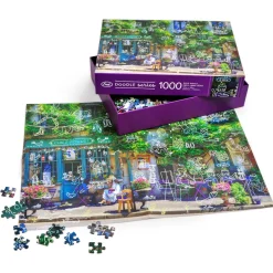 The Doodle Series|1000-Piece Puzzles^Fred 1000 PIECE PUZZLE: A BUSY DAY AT CHEZ POULET