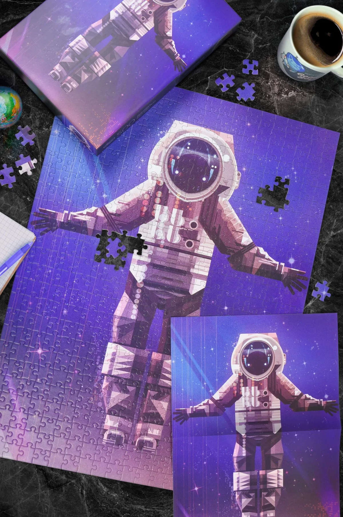 500-Piece Puzzles^Fred 500 PIECE PUZZLE: ASTRONAUT