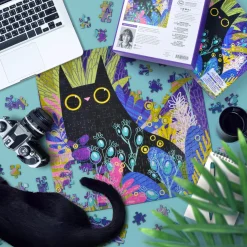250-Piece Puzzles^Fred 250 PIECE PUZZLE: BLACK CAT NO.2