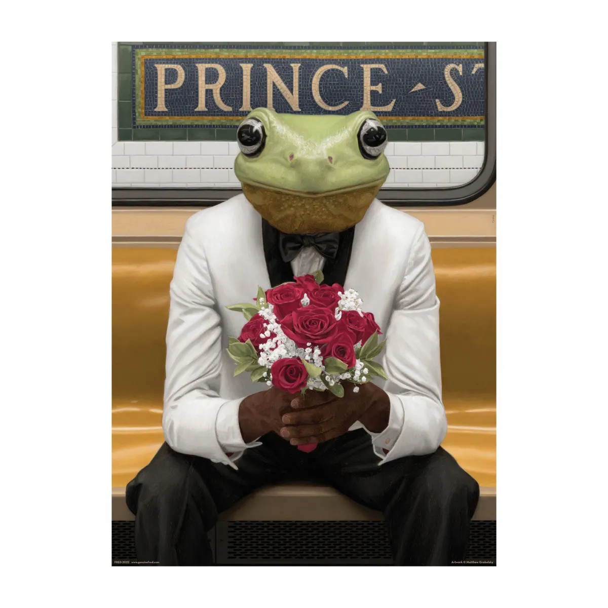 500-Piece Puzzles^Fred 500 PIECE PUZZLE: KISS ME