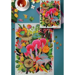 500-Piece Puzzles^Fred 500 PIECE PUZZLE: MUSHROOM TOOMUCHERY