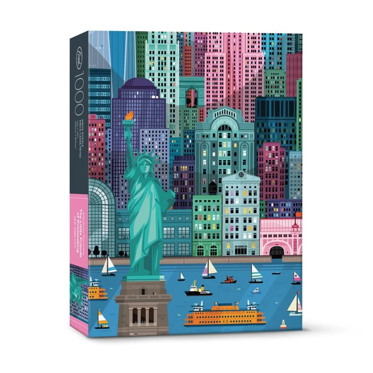1000-Piece Puzzles^Fred 1000 PIECE PUZZLE: NEW YORK