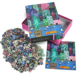1000-Piece Puzzles^Fred 1000 PIECE PUZZLE: NEW YORK