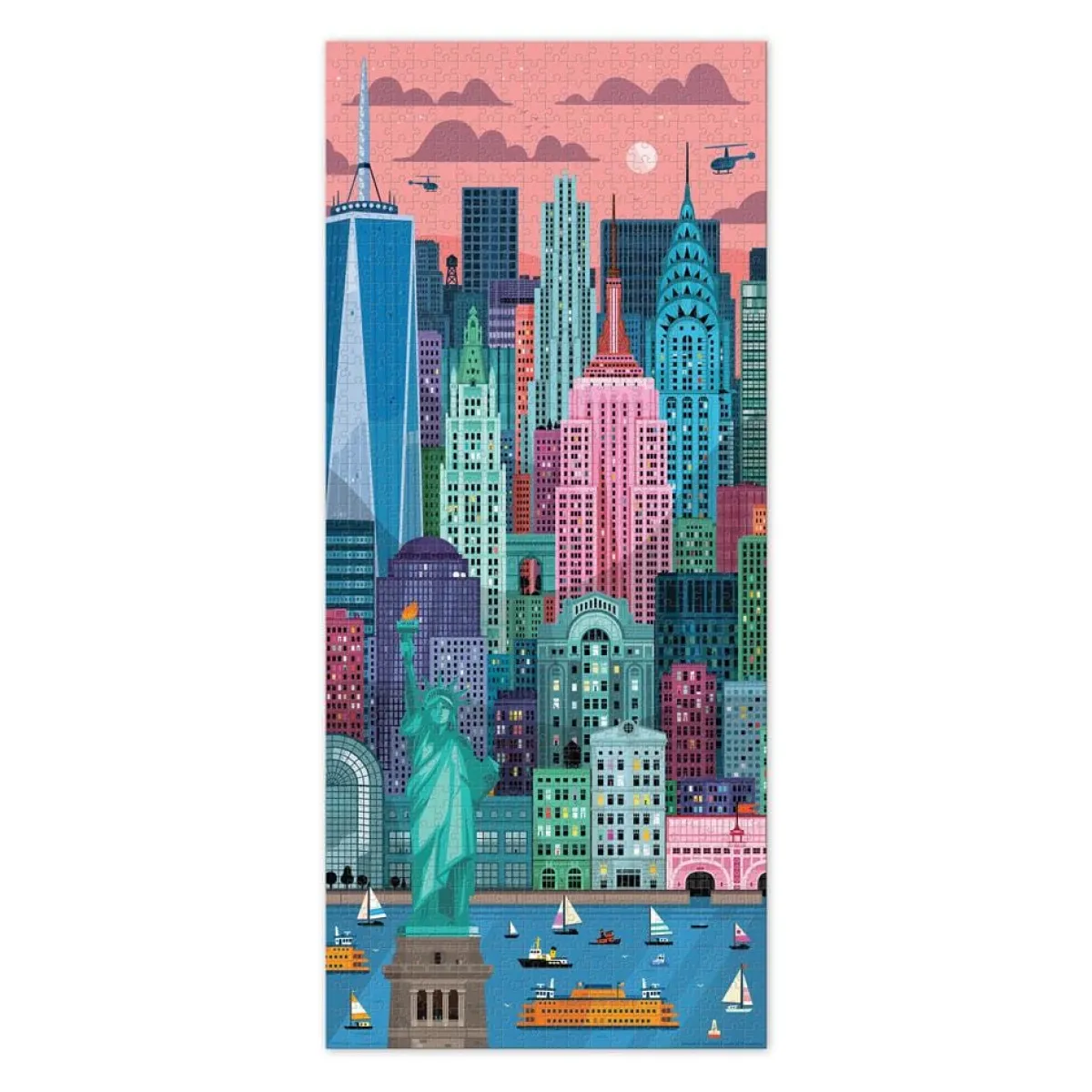 1000-Piece Puzzles^Fred 1000 PIECE PUZZLE: NEW YORK