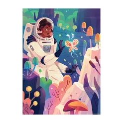 250-Piece Puzzles^Fred 250 PIECE PUZZLE: SPACE BUTTERFLY