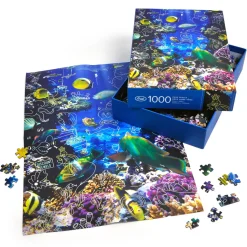 The Doodle Series|1000-Piece Puzzles^Fred 1000 PIECE PUZZLE: SWAP MEET UNDER THE SEA