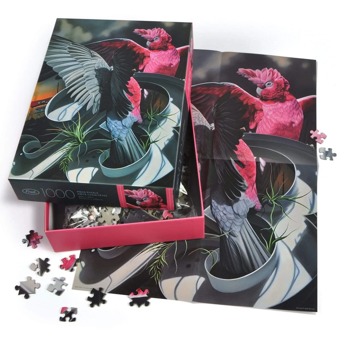 1000-Piece Puzzles^Fred 1000 PIECE PUZZLE: THE HOME OF FAMOUSLY LOW PRICES