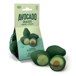 Erasers + Shapeners^Fred AVOCADO ERASERS