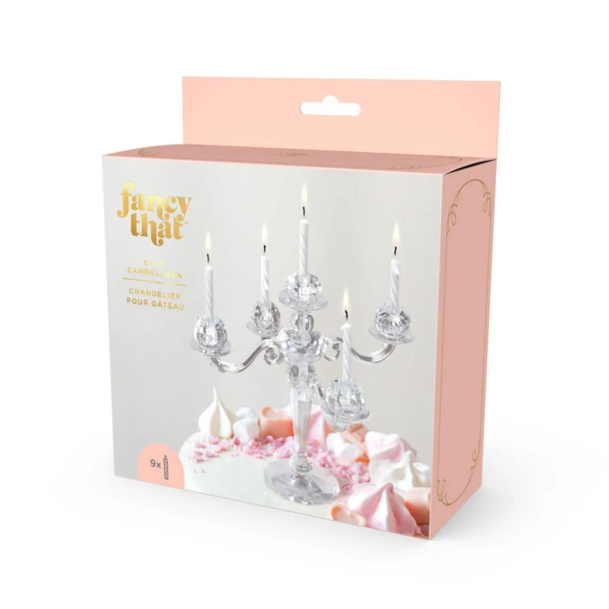 Candles^Fred CAKE CANDELABRA