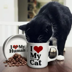 Cats|Shop All Table^Fred CERAMIC MUG + CAT BOWL SET