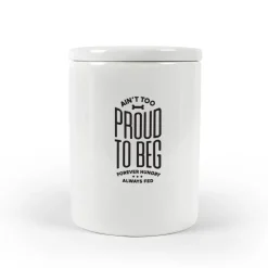 Dogs^Fred CERAMIC TREAT JAR