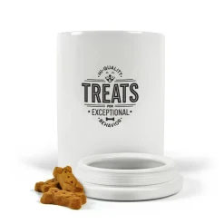 Dogs^Fred CERAMIC TREAT JAR