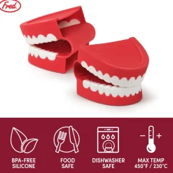 Cooking Utensils^Fred CHOMP - “Chattering” Teeth Oven Mitts