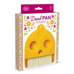 Cleaning^Fred DEADPAN | Skull Dustpan & Brush Set