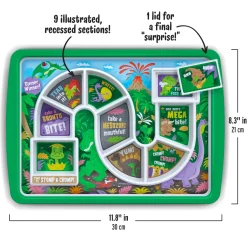 Plates + Trays|Plates + Trays^Fred DINNER WINNER - Dino Time