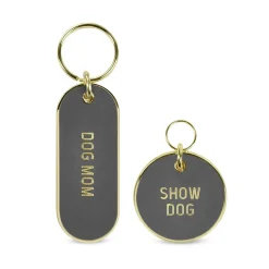 Dogs^Fred KEYCHAIN + DOG TAG SET