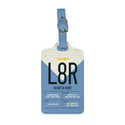 Passports|Luggage Tags^Fred LUGGAGE TAG: L8R