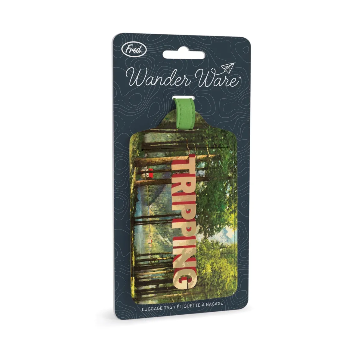 Passports|Luggage Tags^Fred LUGGAGE TAG: TRIPPING