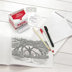 Writing|Notes + Paper^Fred MILK CARTON NOTES