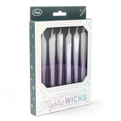 Candles^Fred MYSTIC WICKS | Crystal Party Candles