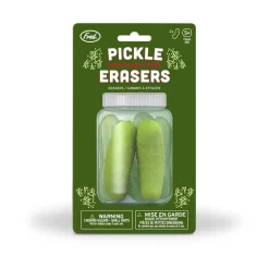 Erasers + Shapeners^Fred PICKLE ERASERS