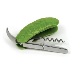 Bottler Stoppers & Openers^Fred PICKLED | Pickle Corkscrew & Bottle Opener