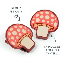 Bag Clips^Fred SHROOMMATES | Mushroom Bag Clips