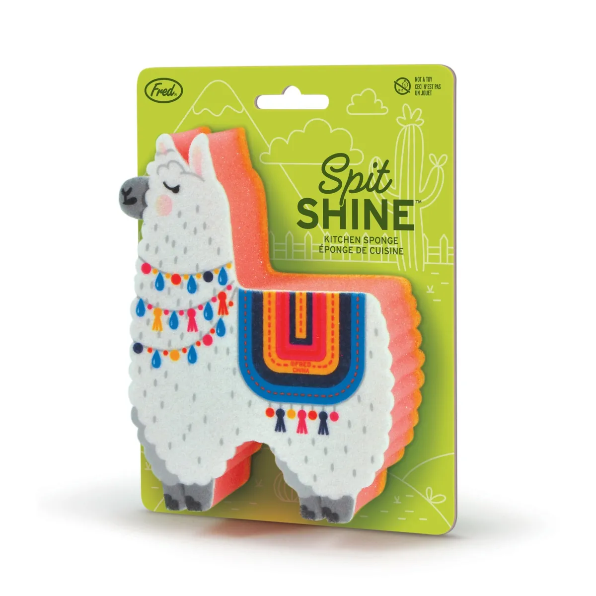 Cleaning|Sponges^Fred SPIT SHINE