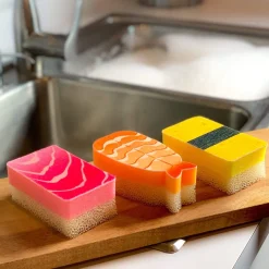 Cleaning|Sponges^Fred WASHABI SUSHI SPONGES