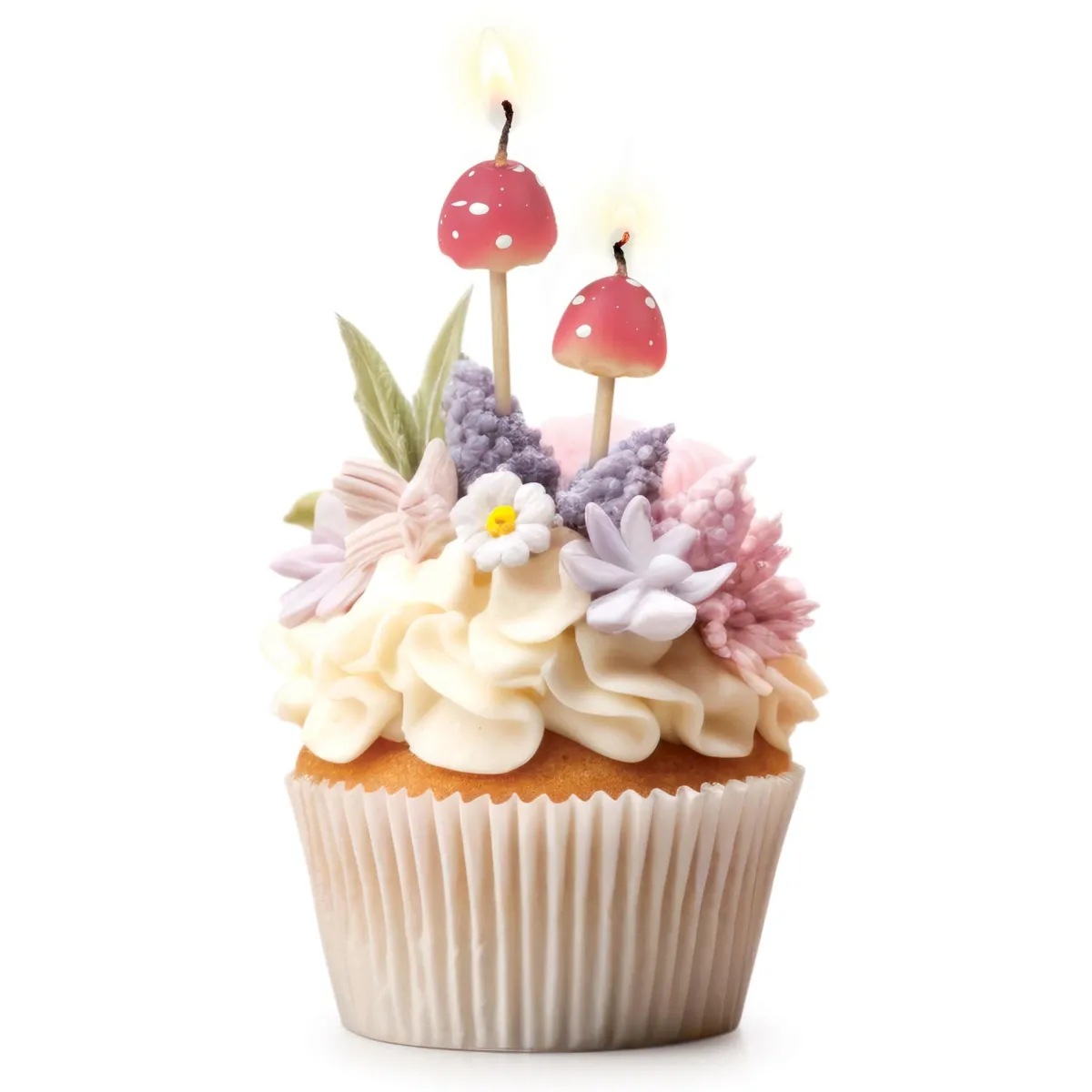 Candles^Fred WOODLAND WICKS | Mushroom Party Candles